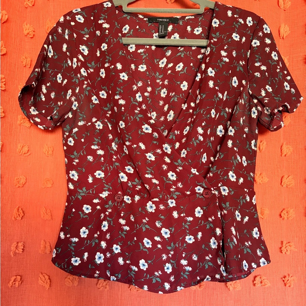 Floral Print Blouse